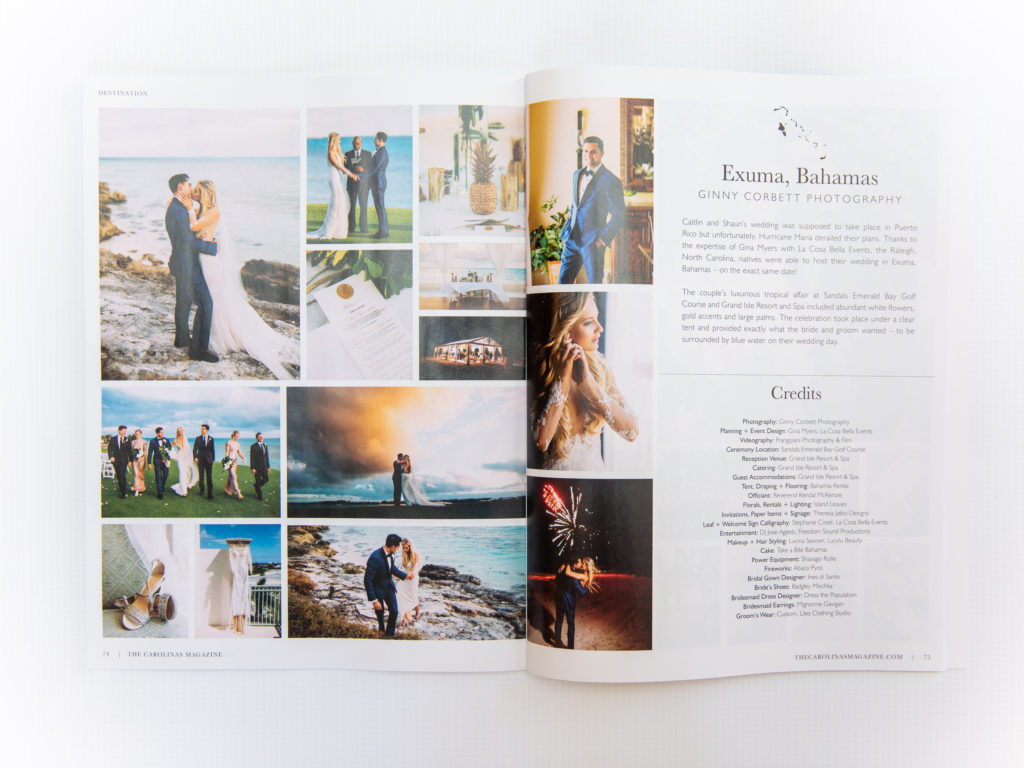 Exuma, Bahamas Destination Wedding 